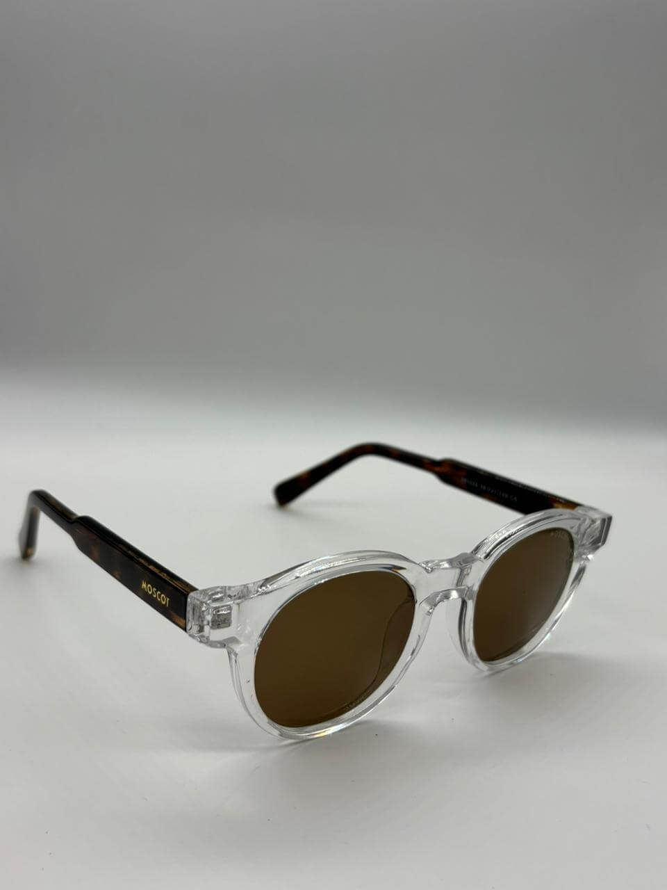 Moscot marron Ronde bras jaguar