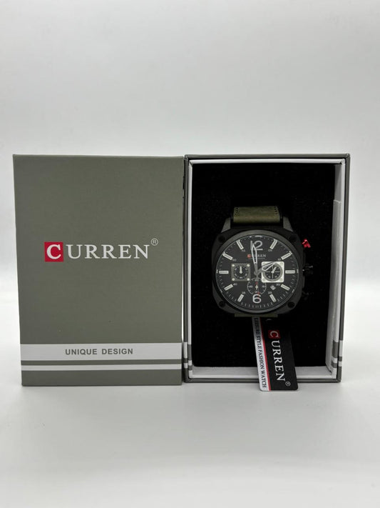 curren chronographe silicone