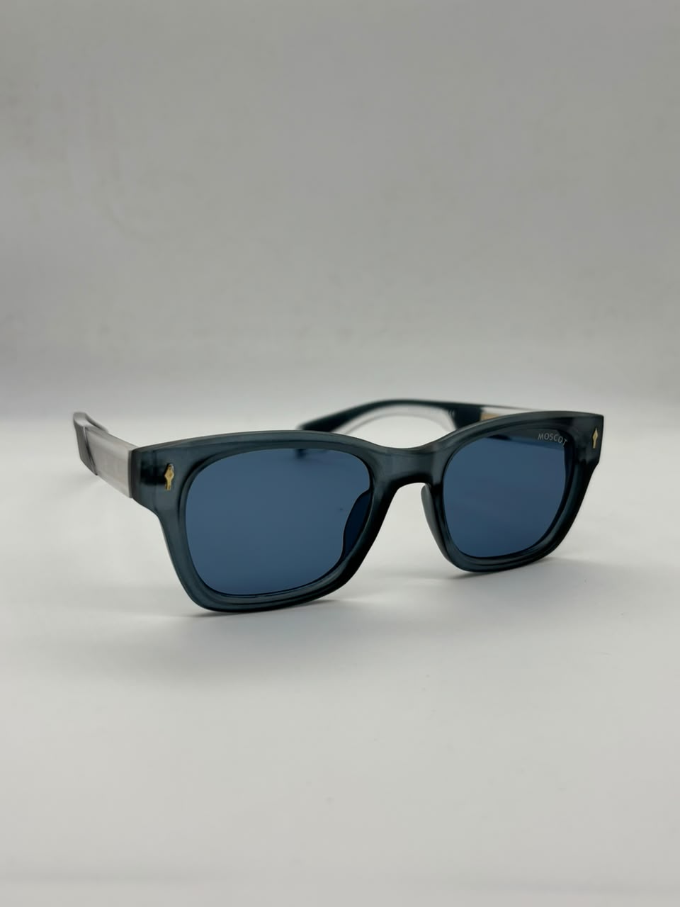 Moscot square bleu